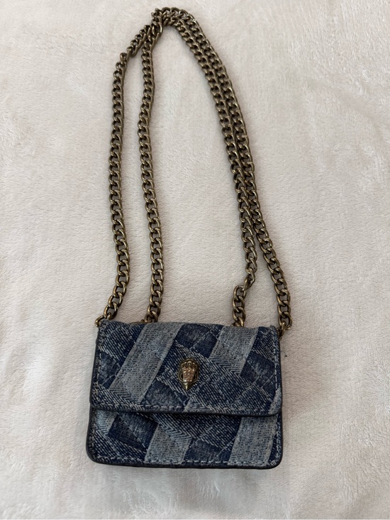 Kurt Geiger Handbags - Kurt Geiger MINI DENIM KENSINGTON BAG